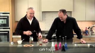 How to make a frappé coffee using an aerolatte milk frother [upl. by Naida]