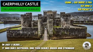 Caerphilly Castle  The Largest in Wales 2nd in Britain [upl. by Tema]