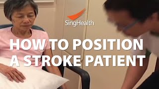 How To Position A Stroke Patient [upl. by Earle]