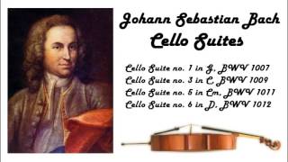 Johann Sebastian Bach  Cello suites in 432 Hz great for reading or studying [upl. by Ahsinrac]