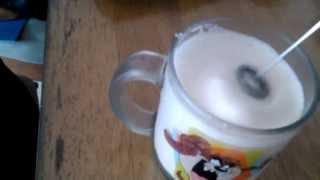 Aerolatte Review Frothing Cold Milk In Under 1 Minute [upl. by Pinsky387]